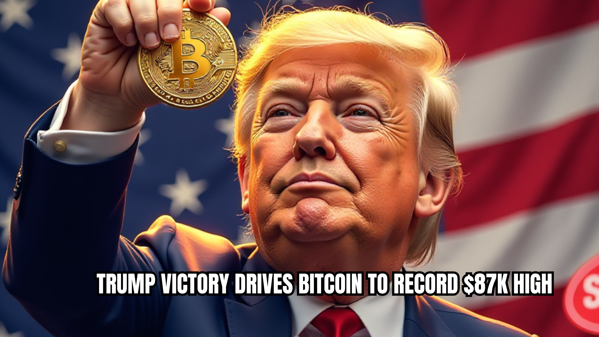 Trump Victory Drives Bitcoin to Record $87K High